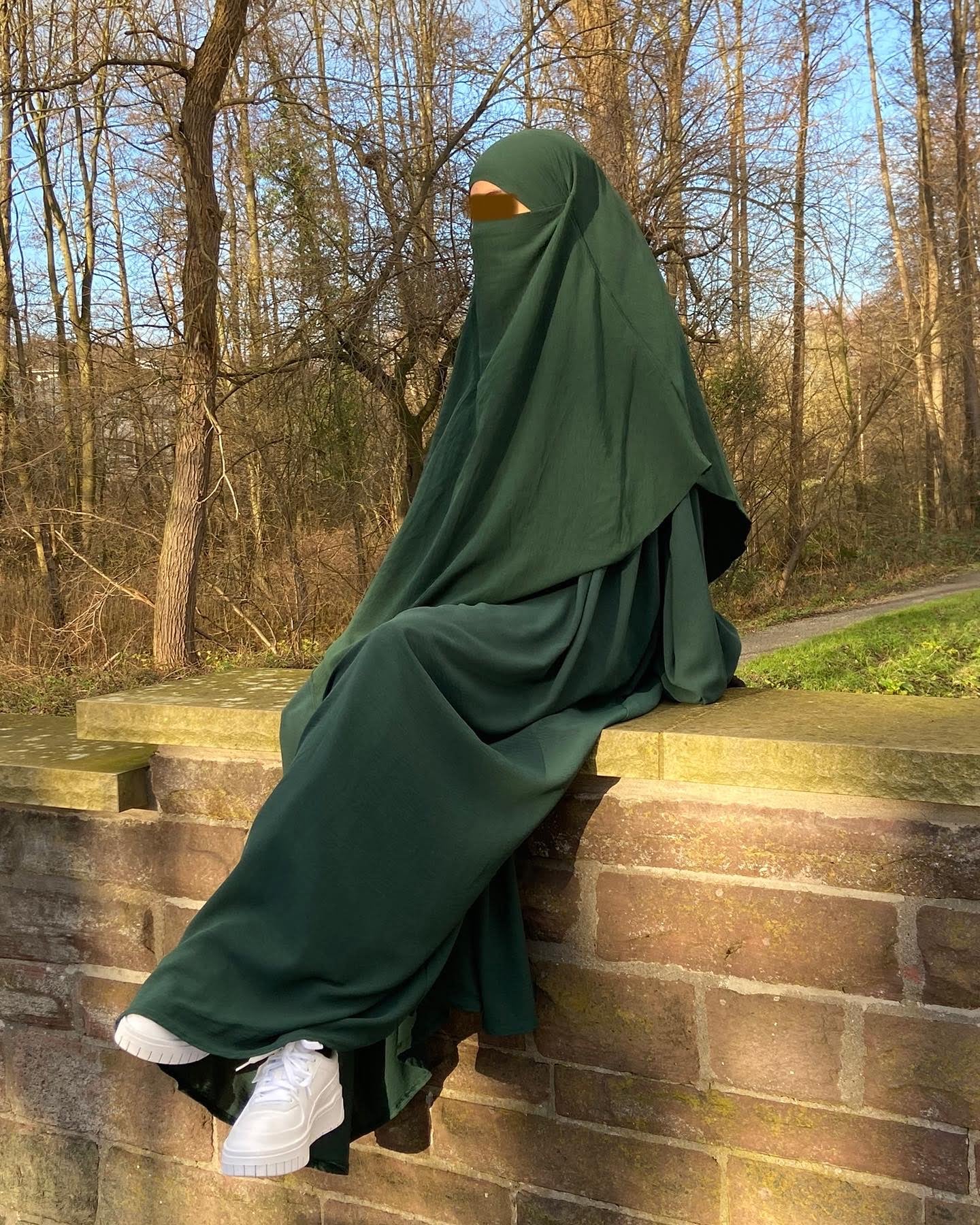 Khimar Jazz Dunkelgrün