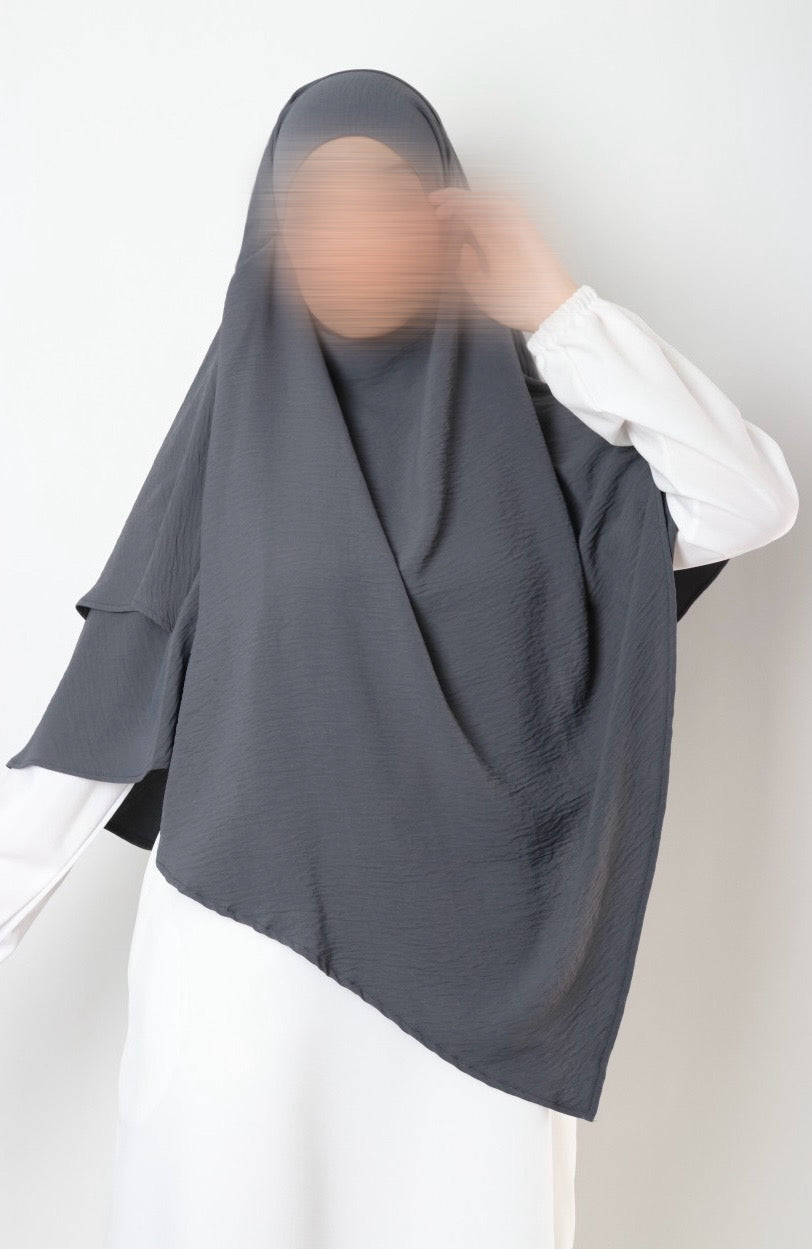 Khimar Jazz 2-lagig Anthrazit