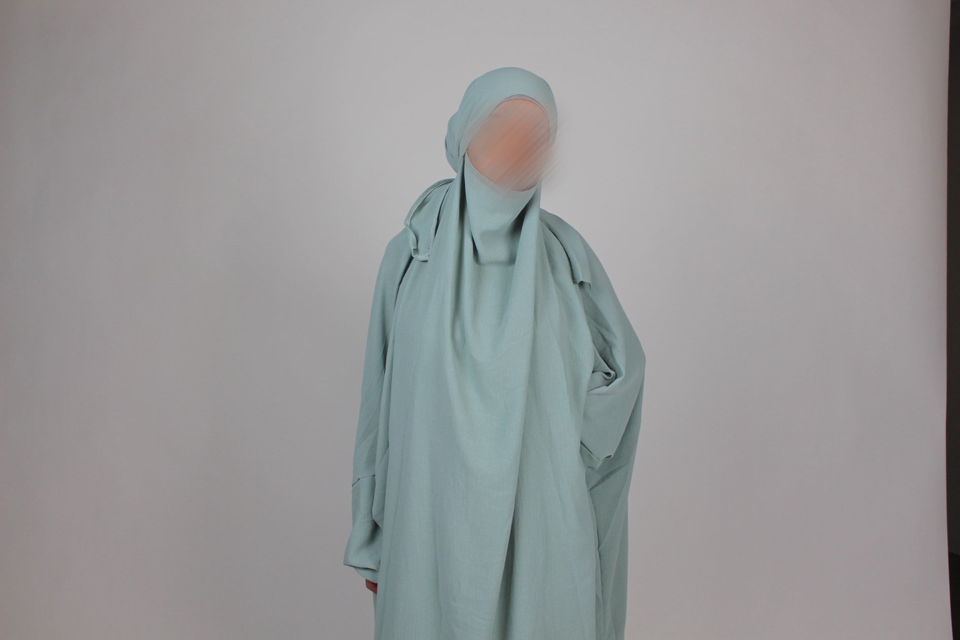 2-Teiler Jilbab Wassergrün Jazz