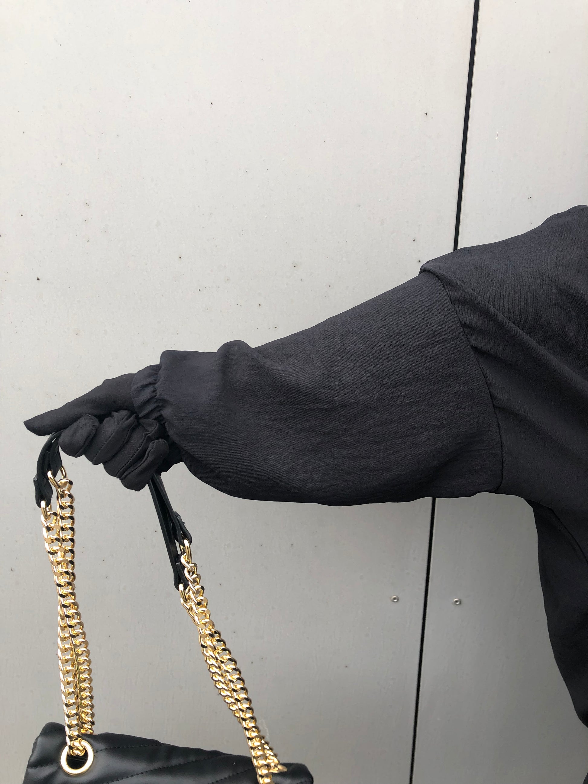 2-Teiler Jilbab Schwarz Jazz
