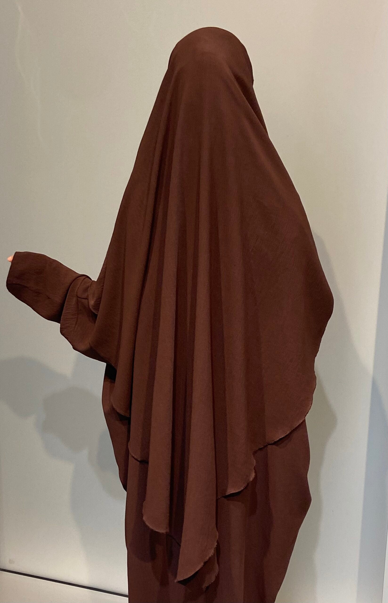 Khimar Jazz dunkelbraun