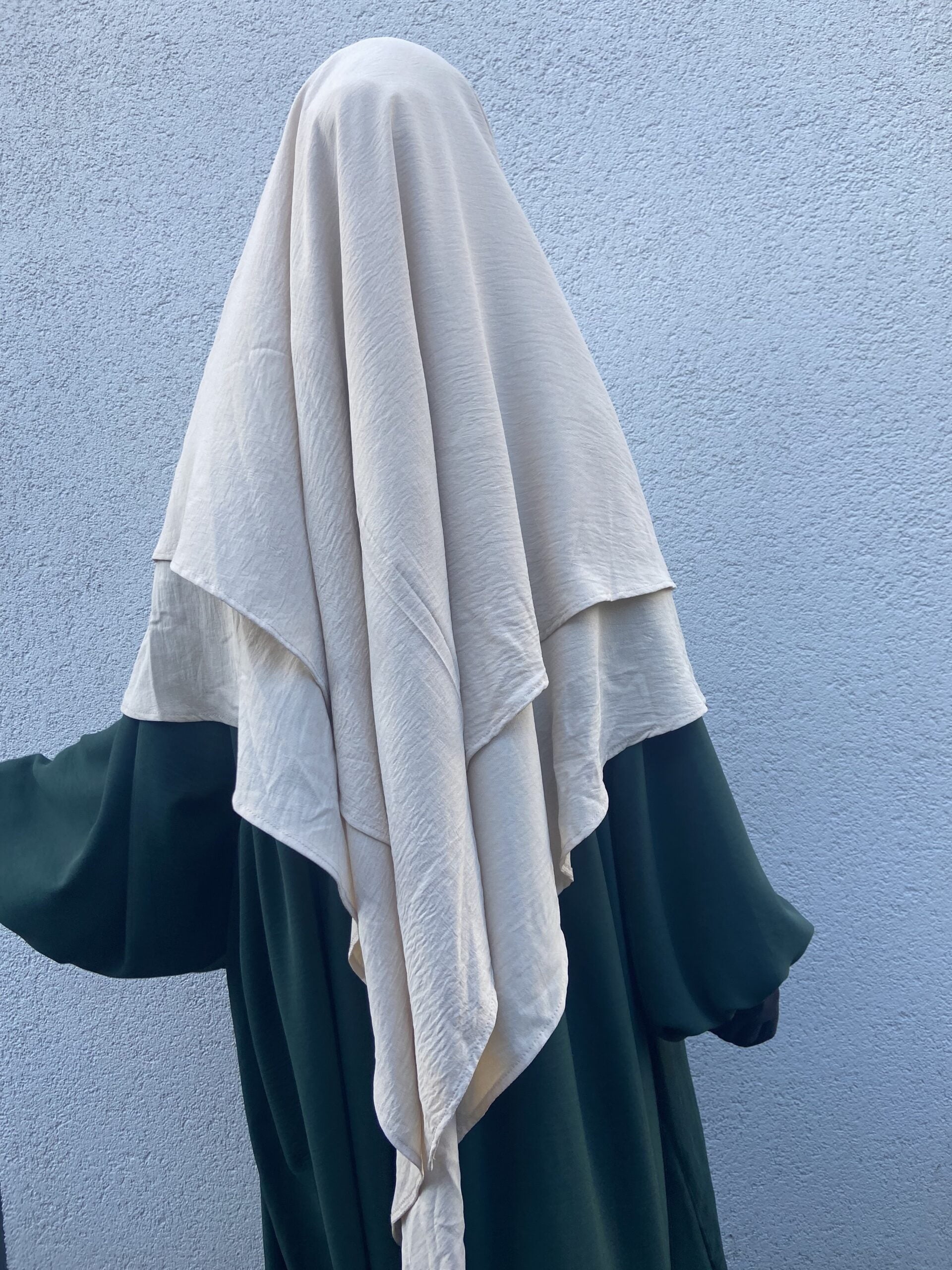 Khimar Jazz 2-lagig Beige