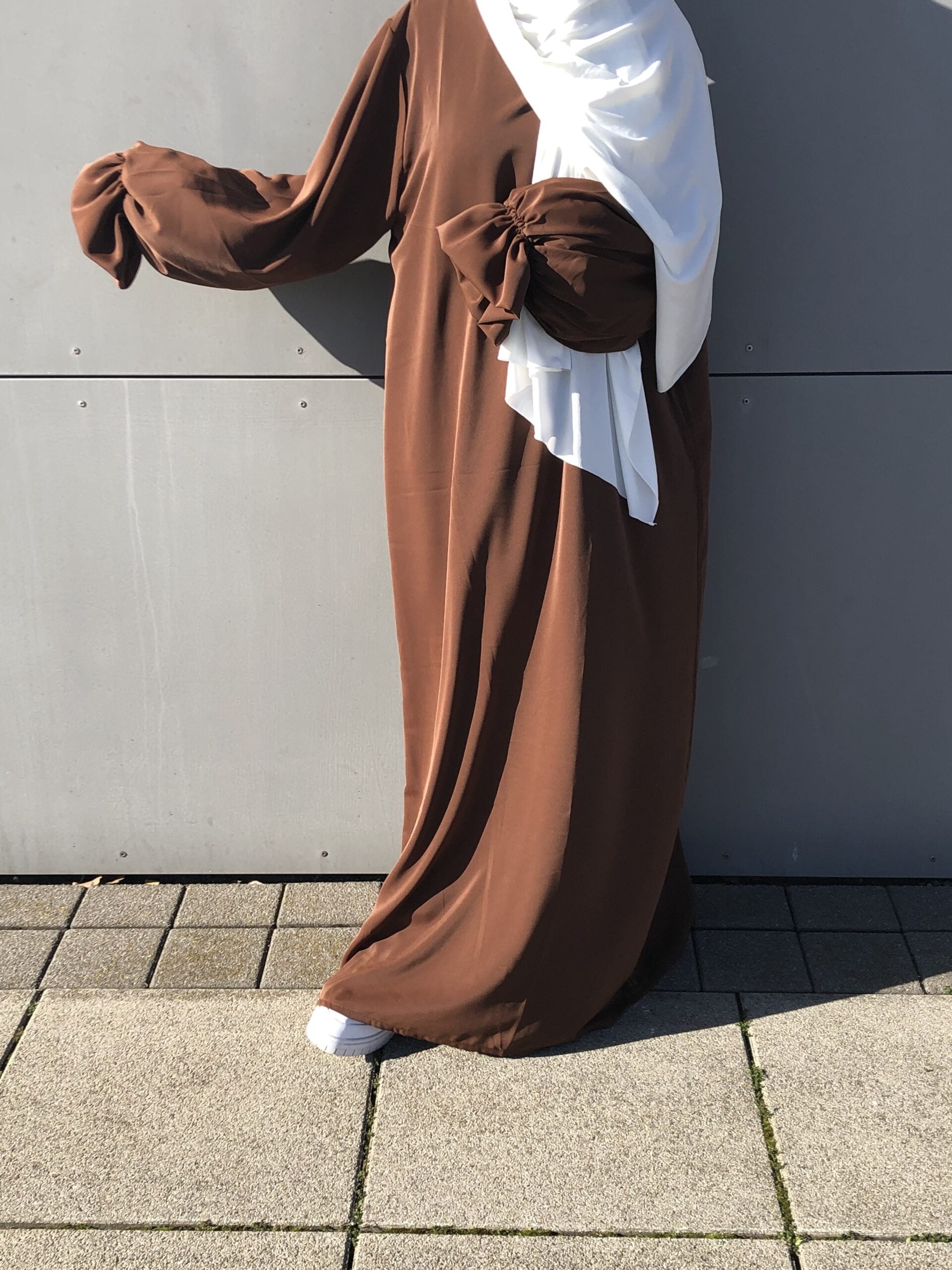 Abaya Elvira Dunkelbraun