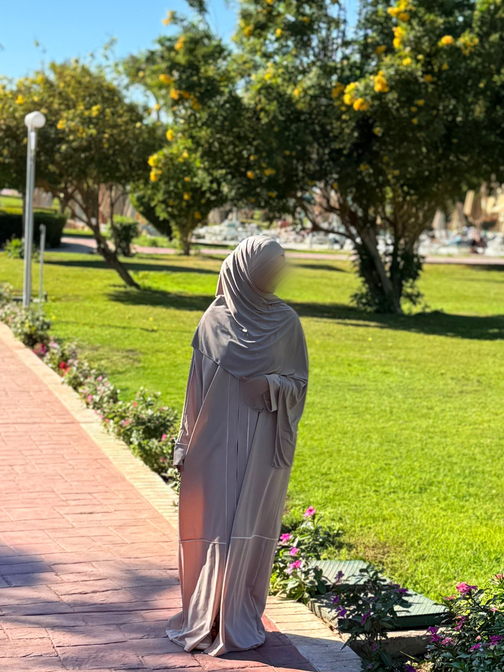 Abaya Khadija Beige