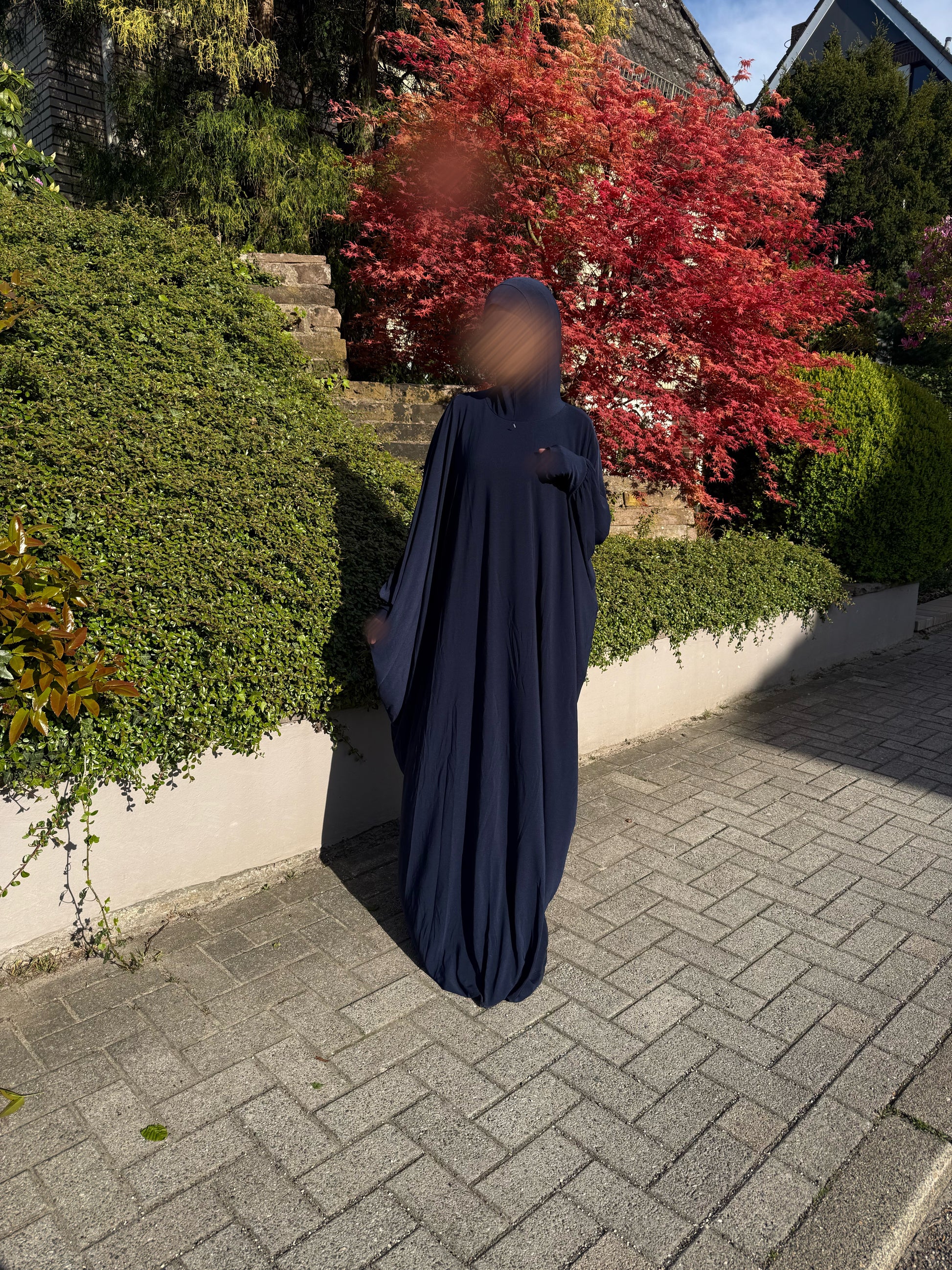 Jersey Gebetskleid Farasha Schnitt verschiedene Farben