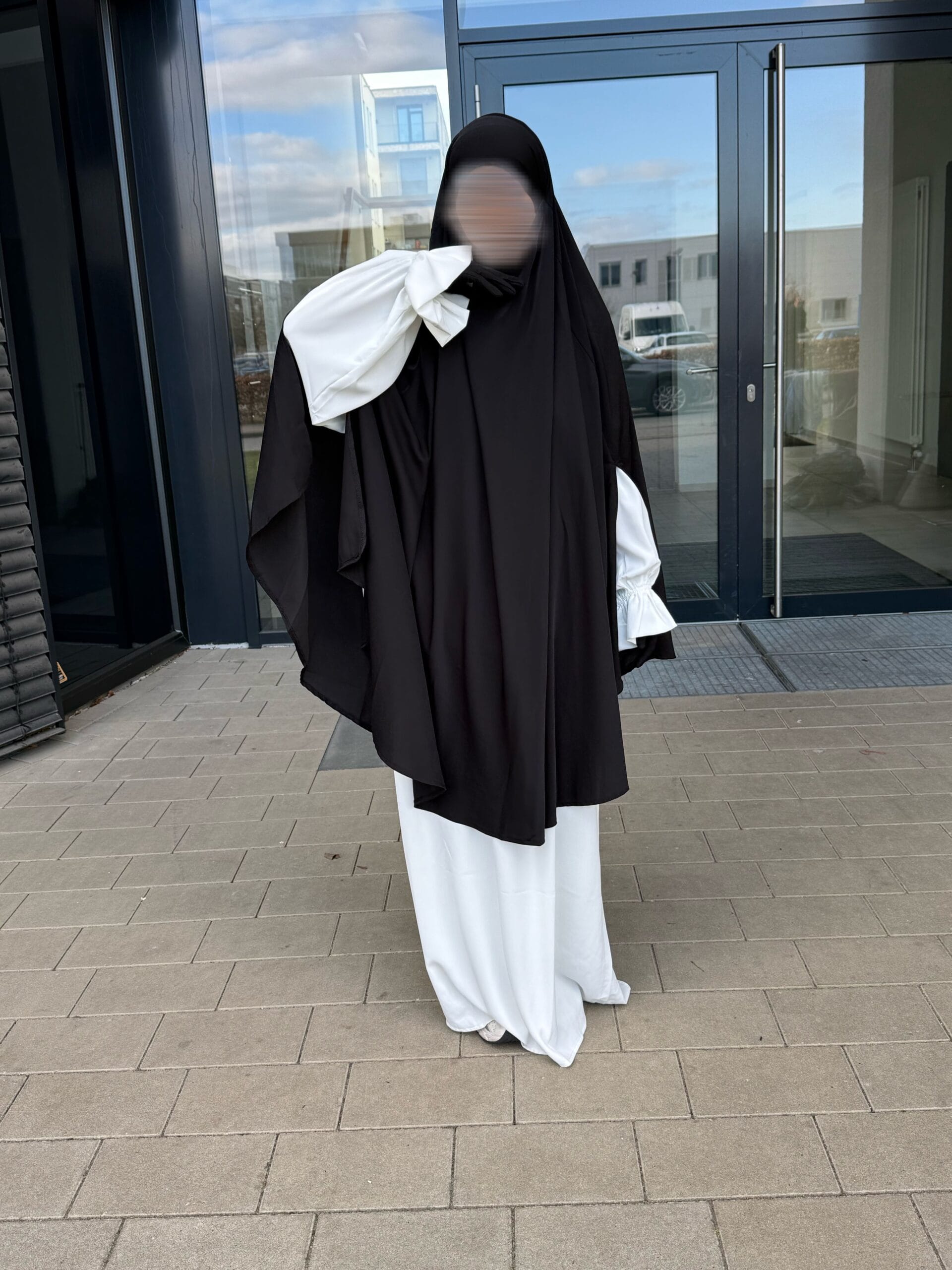 XXL Medina Khimar schwarz