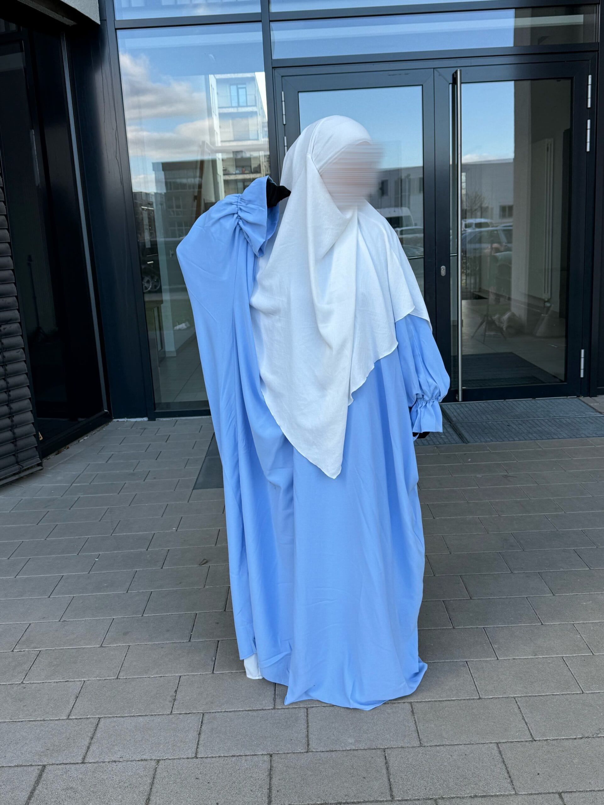 Farasha Abaya Elvirastyle Hellblau