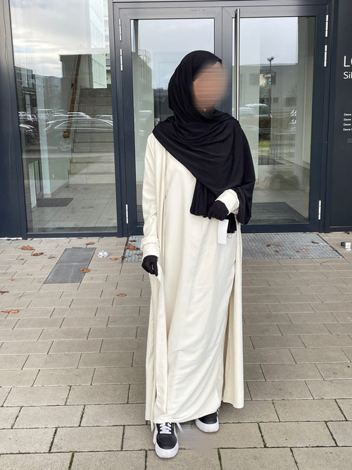 2-Teiler Abaya Set rosa