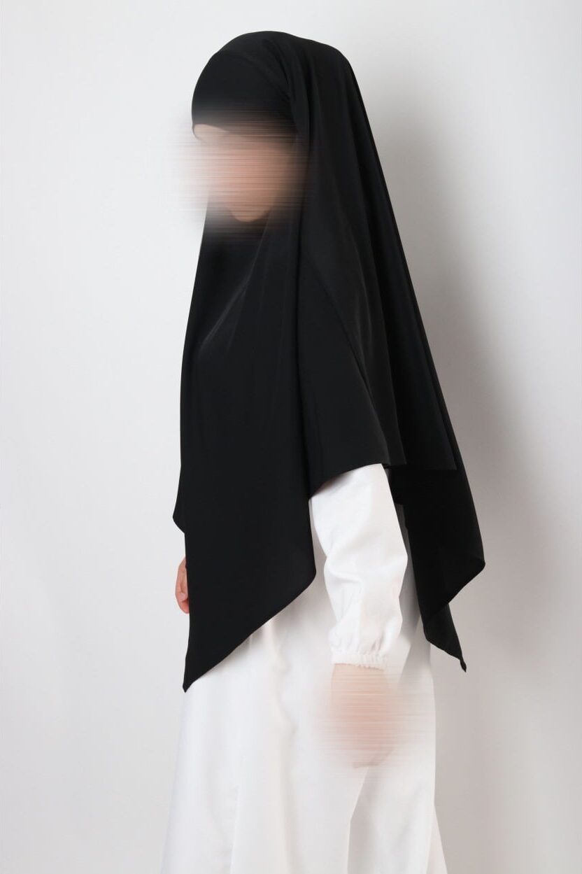 Medina Khimar Schwarz