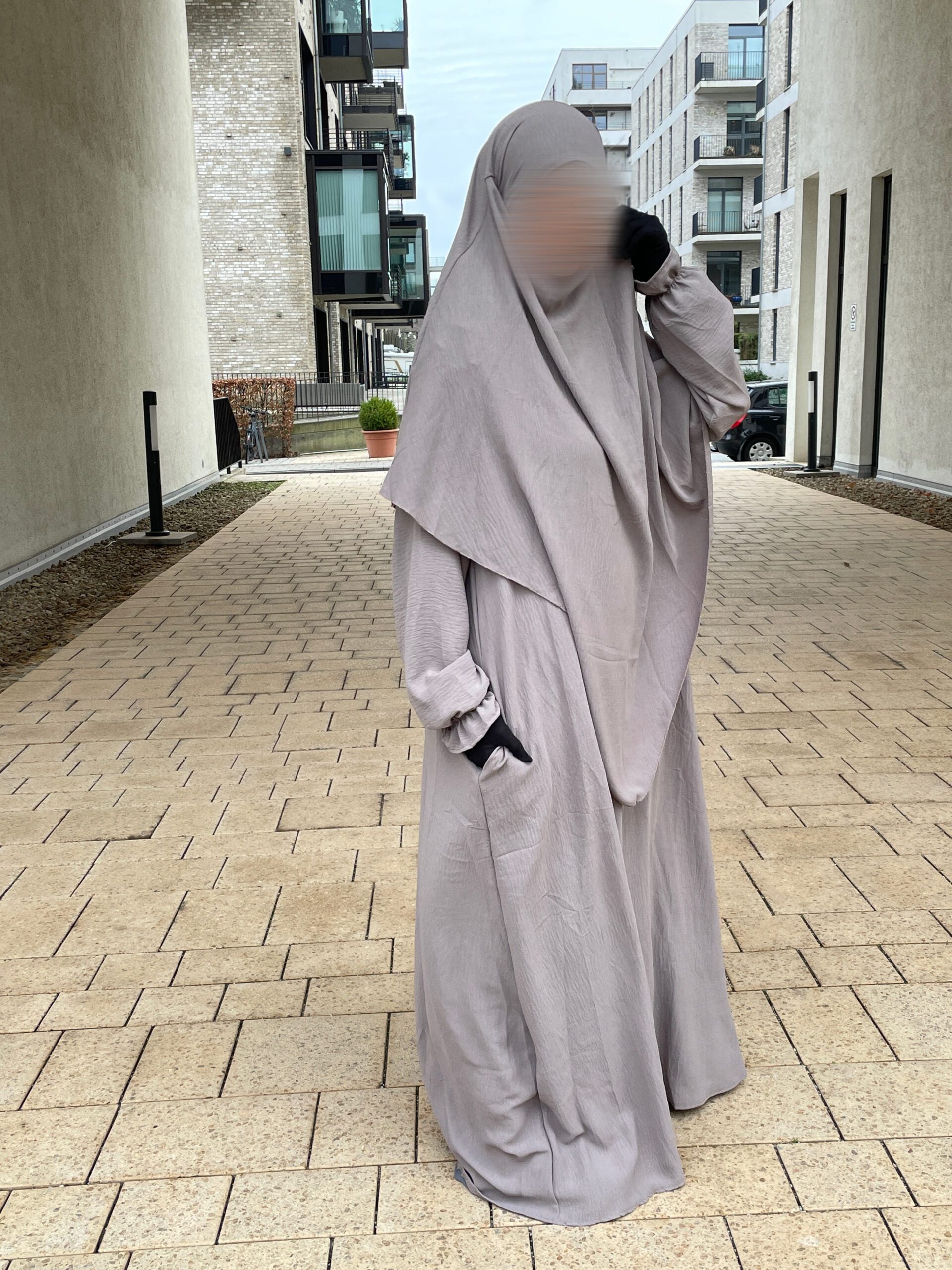 Khimar Jazz Taupe