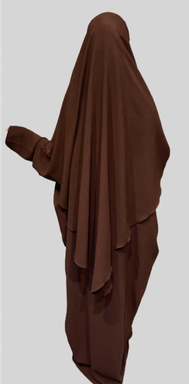 Khimar Jazz dunkelbraun