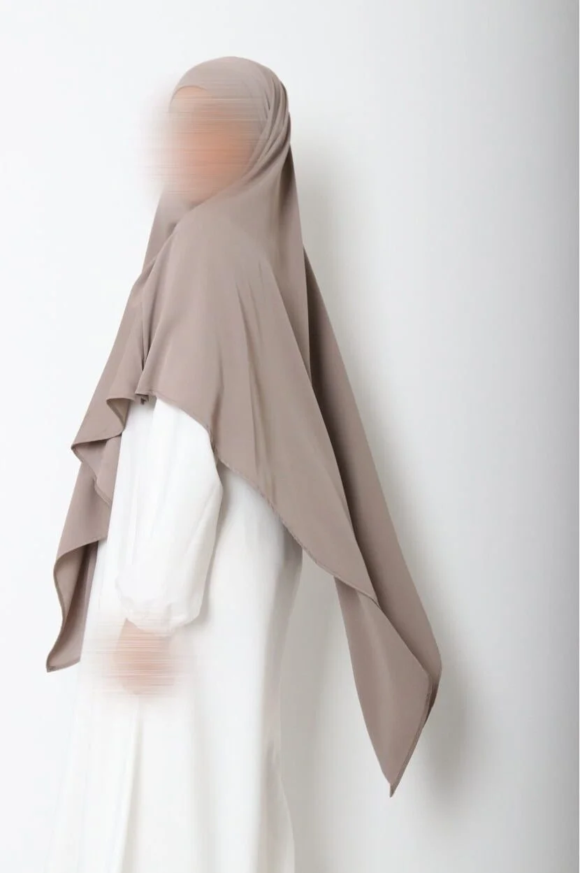 Medina Khimar Taupe