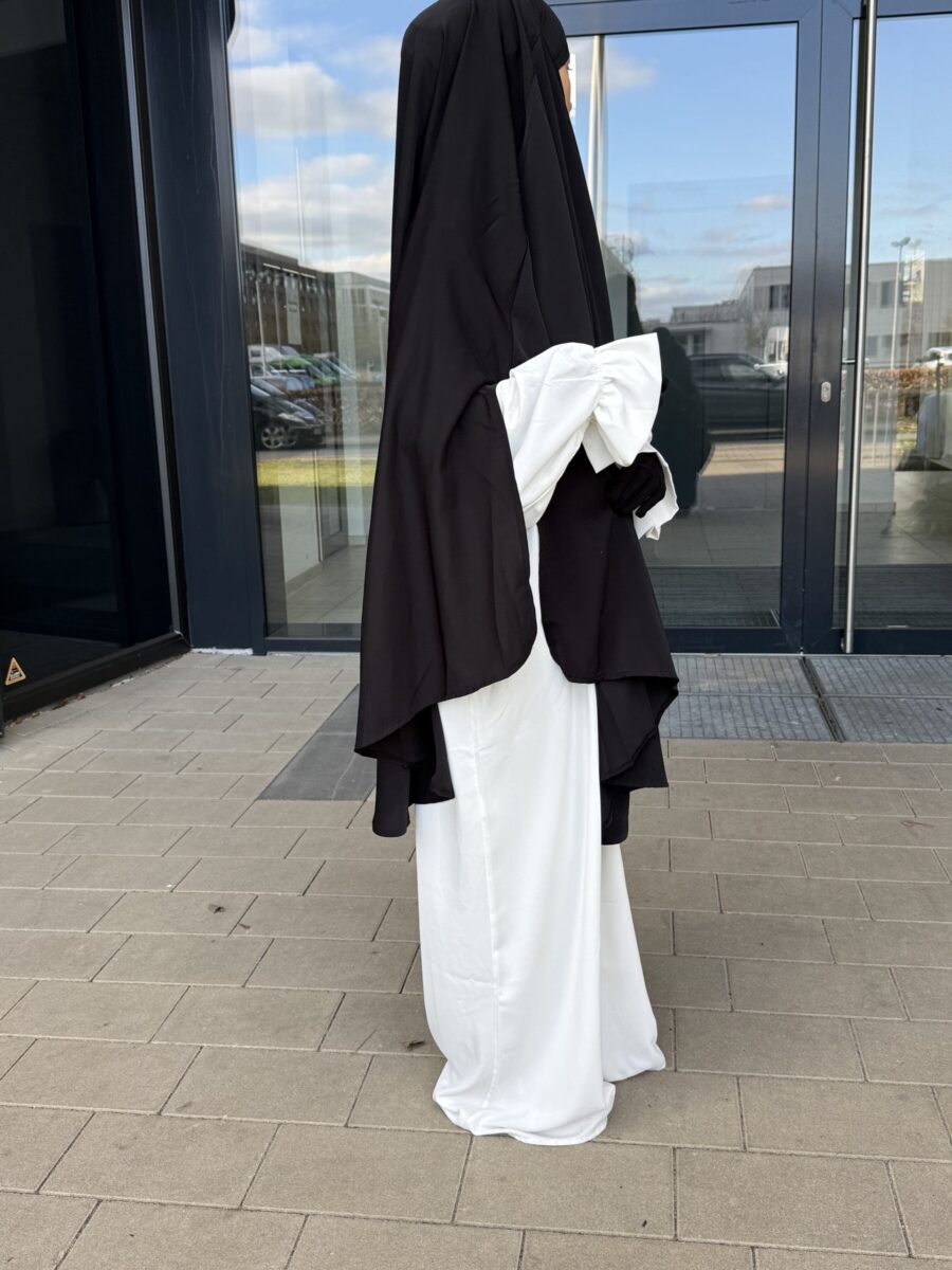 XXL Medina Khimar schwarz – Bild 3